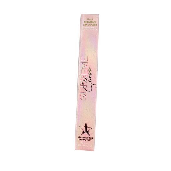 Jeffree Star Supreme Gloss Full Pigment Lip Gloss Gemini .172oz Mauve Brown New - Picture 6 of 9